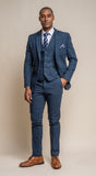 Navy Tweed Suit