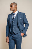 Navy Tweed Suit