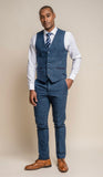 Navy Tweed Suit