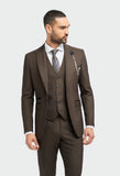 Brown suit