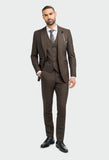 Brown suit
