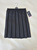 Grey Short Pleated Skirt